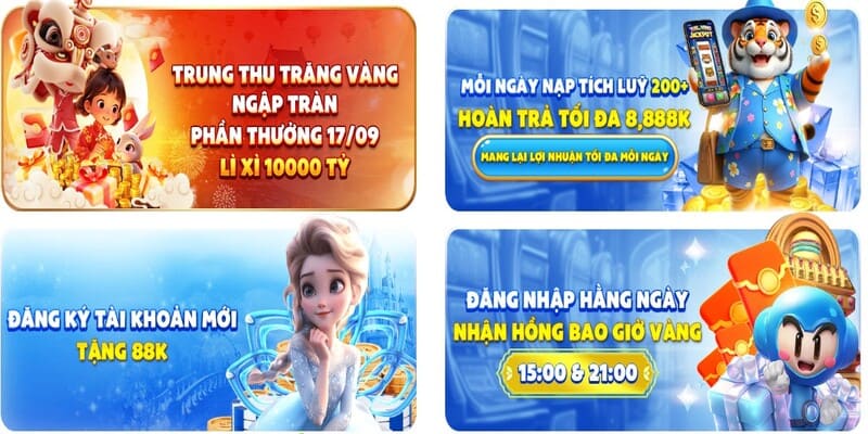 Ưu đãi khủng dành tặng cho thành viên của nhà cái 88CLB