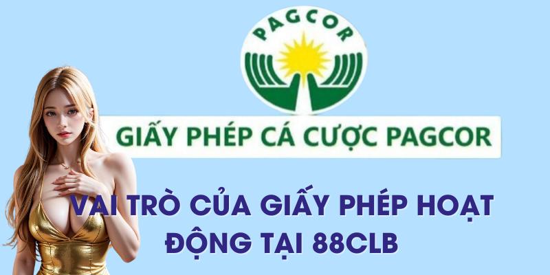 Giấy Phép Hoạt Động - 88CLB Vai trò của giấy chứng nhận kinh doanh sân chơi trực tuyến